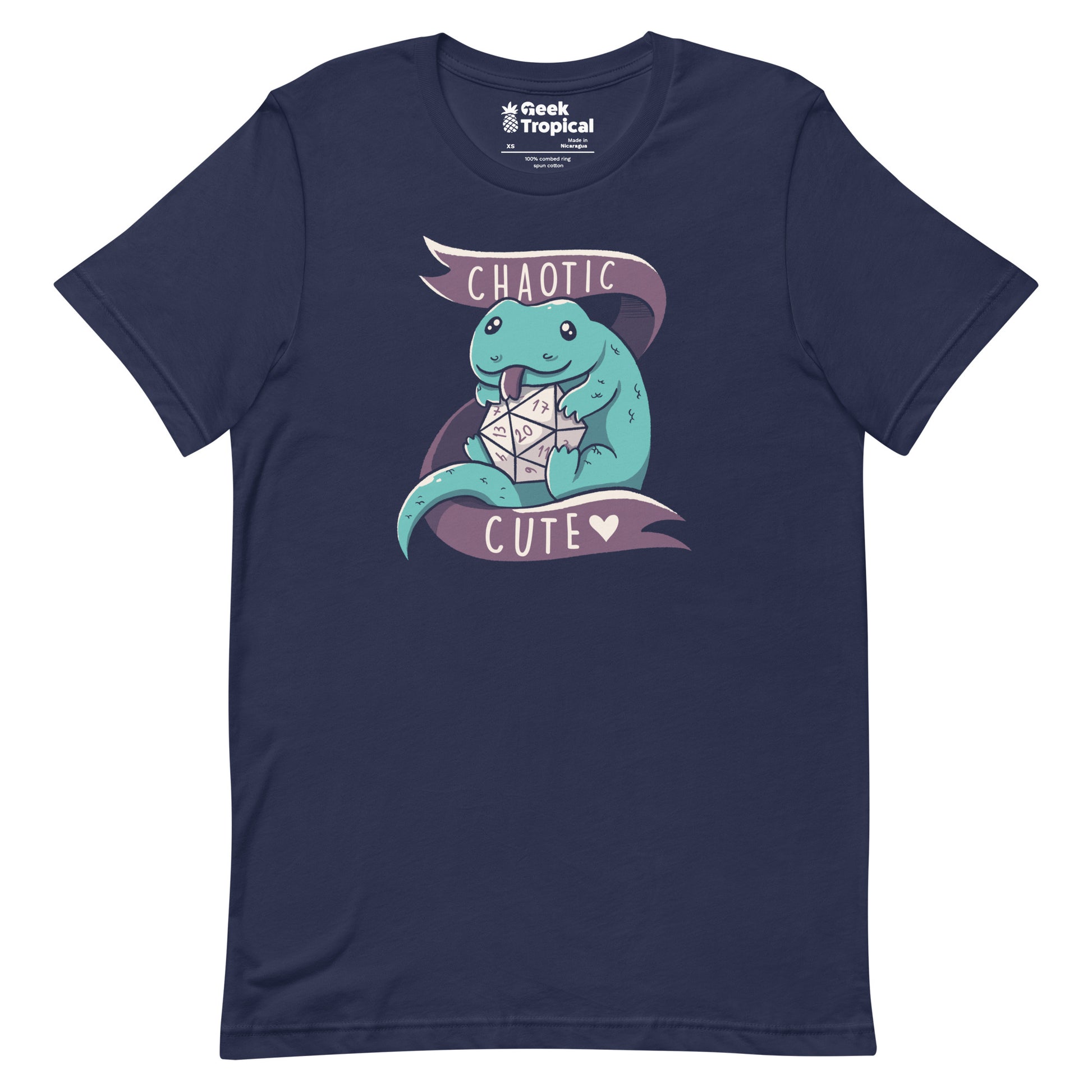 Chaotic Cute RPG Dragon T-Shirt 9