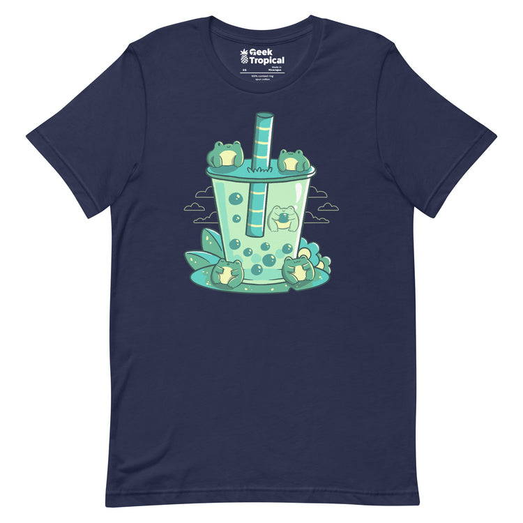 Bubble Toad T-Shirt Geek Nerd Advertise to Meta Animal Patterns Design by Tobe Fonseca