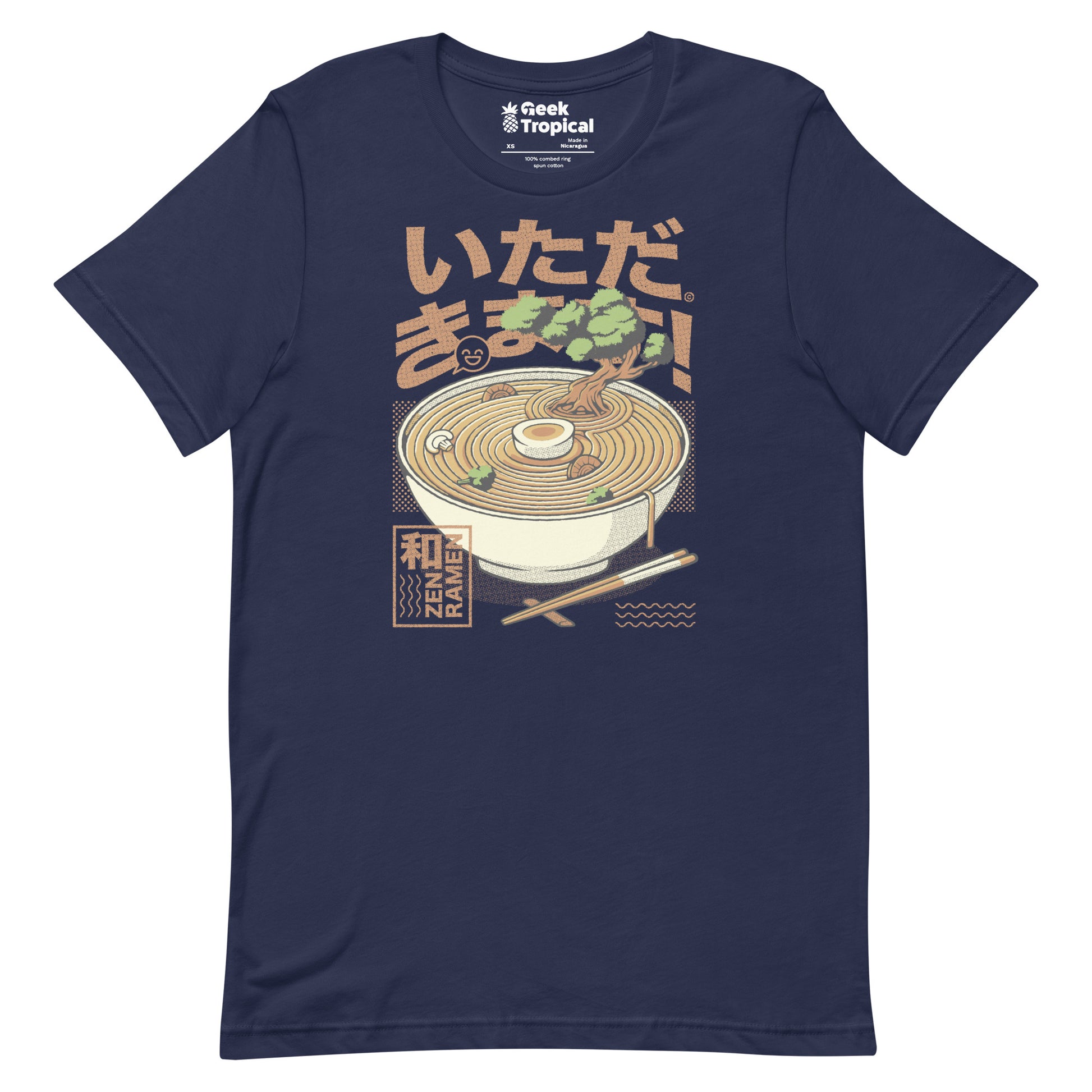 Bonsai Ramen Zen T-Shirt 7