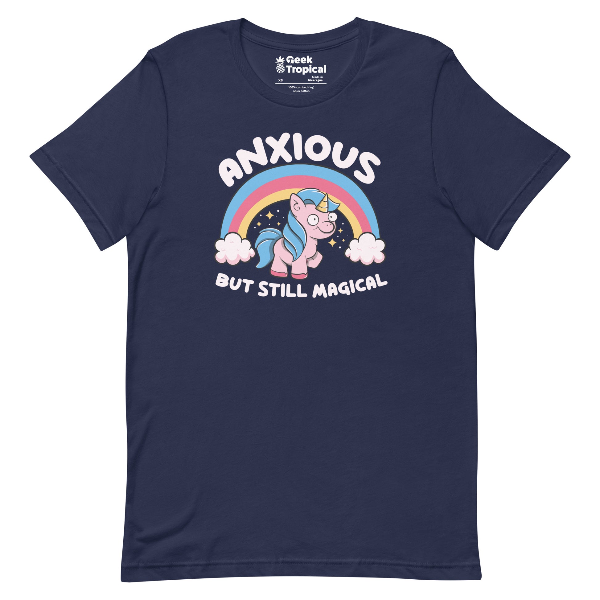 Anxious But Still Magical T-Shirt Geek Nerd Advertise to Meta Design by Tobe Fonseca Fantasy Prints