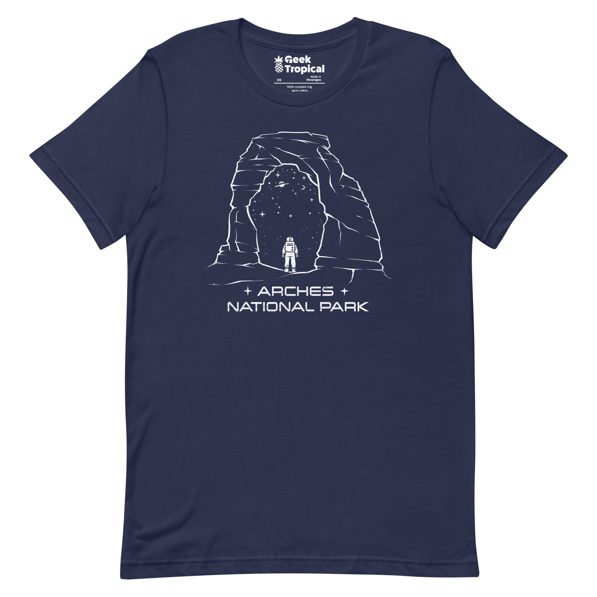 Arches National Park T-Shirt Geek Nerd Advertise to Meta Design by Tobe Fonseca FLOW DESC WRITING