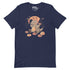 Baby Godzilla Japanese Vintage Destroying City T-shirt Geek Nerd Advertise to Meta Anime Design by Tobe Fonseca