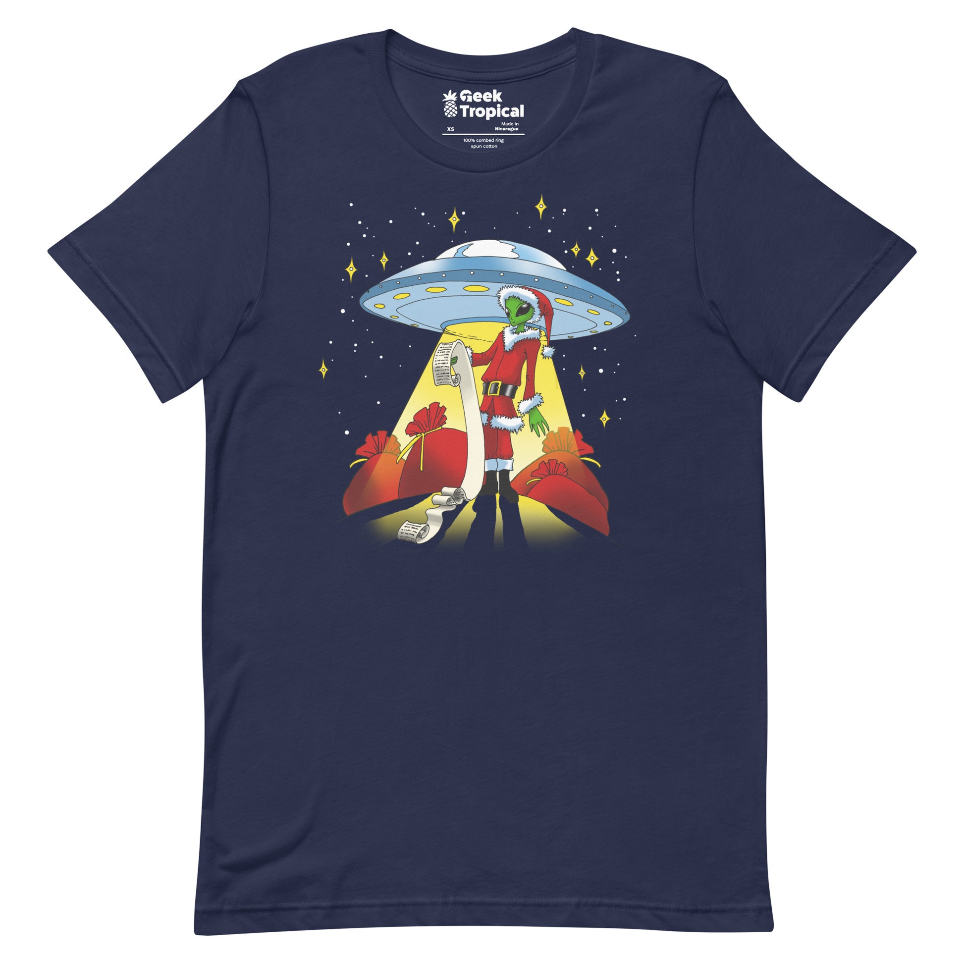 Alien Santa T-Shirt 9