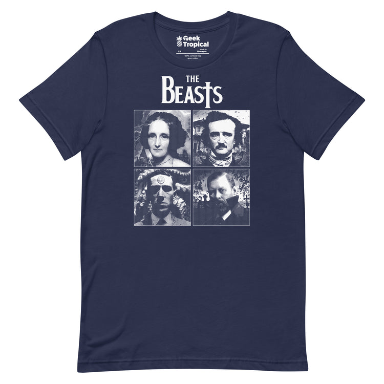The Beasts T-Shirt Geek Nerd Advertise to Meta Animal Patterns Book Prints