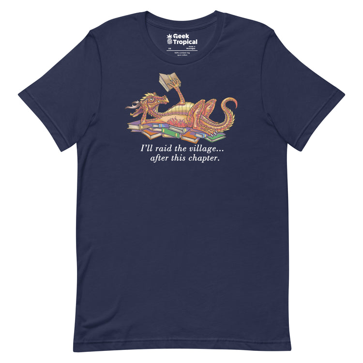 Another Chapter Dragon T-Shirt Geek Nerd Advertise to Meta Book Prints Fantasy Prints