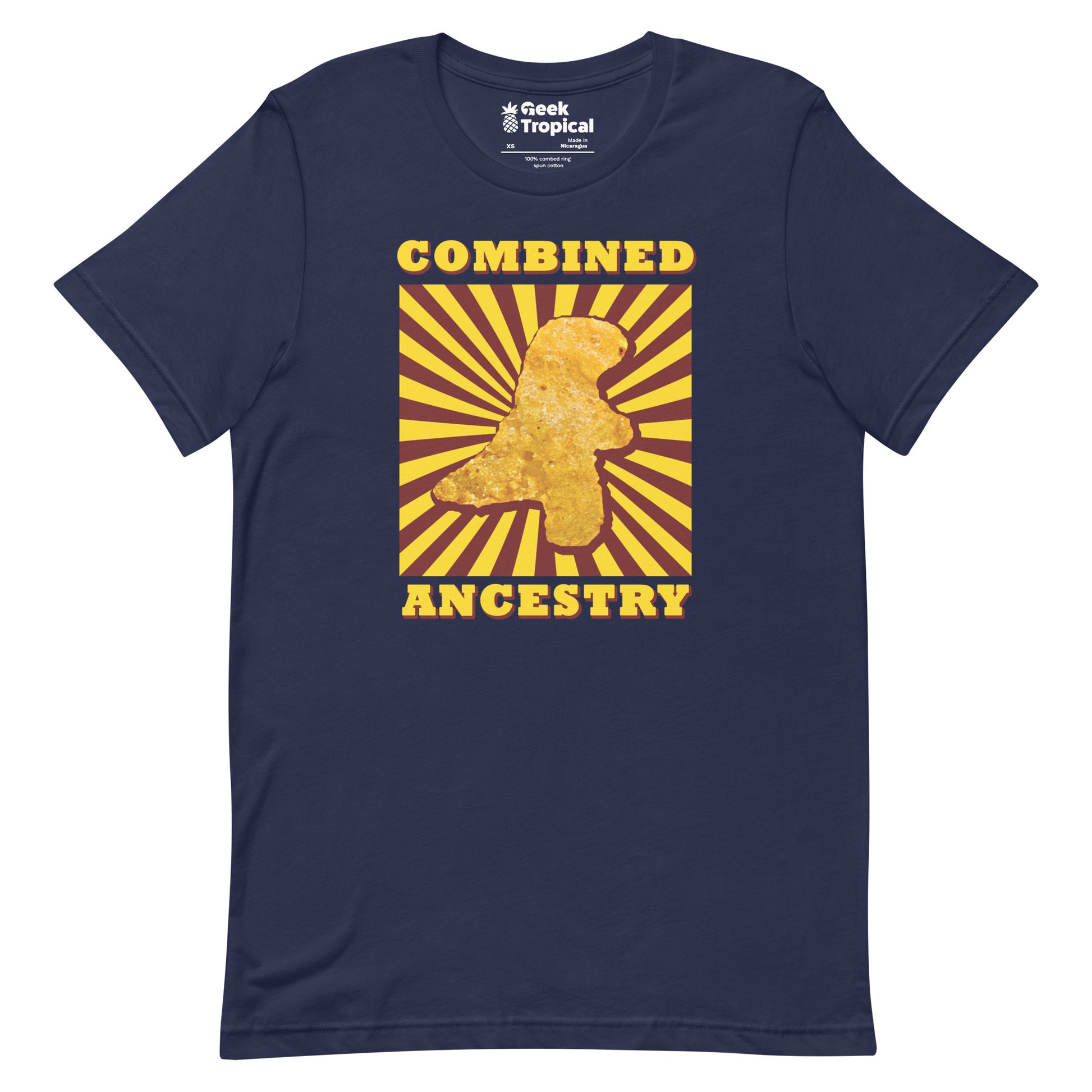 Combined Ancestry Dinosaur Nuggets T-Shirt 7