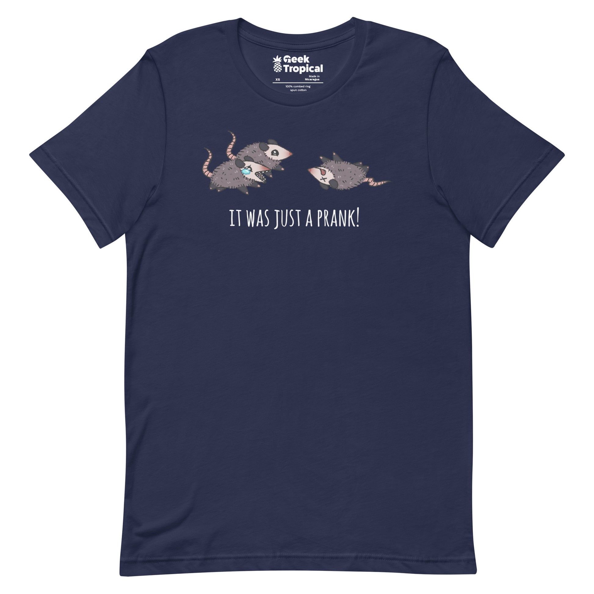 It Was Just A Prank Possum T-Shirt 7