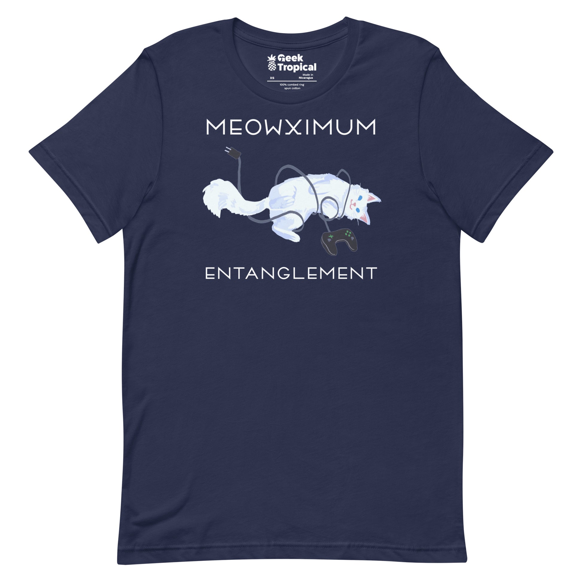 Meowximum Entanglement T-Shirt 8