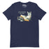 Grey Cat Reading T-Shirt 9
