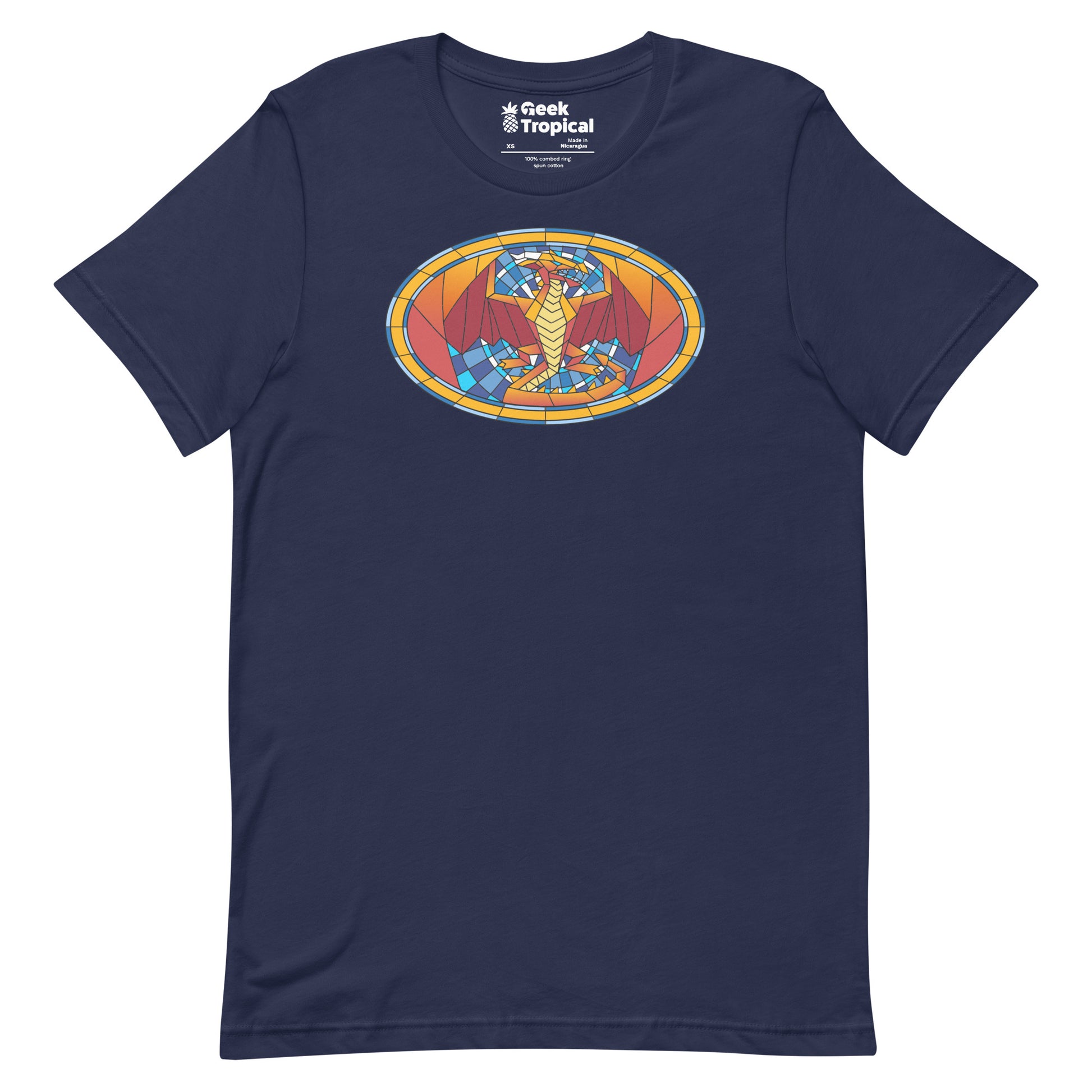 Dragon Stained Glass T-Shirt 9
