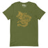 Chinese Golden Dragon T-Shirt Geek Nerd Design by Tobe Fonseca Fantasy Prints FLOW DESC WRITING