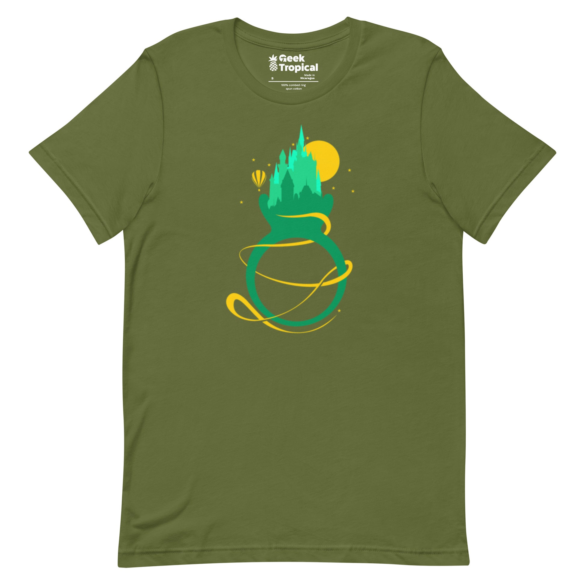 Emerald City Ring T-Shirt Geek Nerd