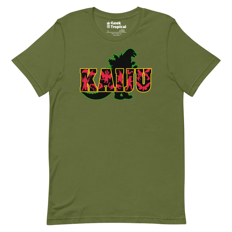 Kaiju BC T-Shirt Geek Nerd Advertise to Meta Anime dinosaur print