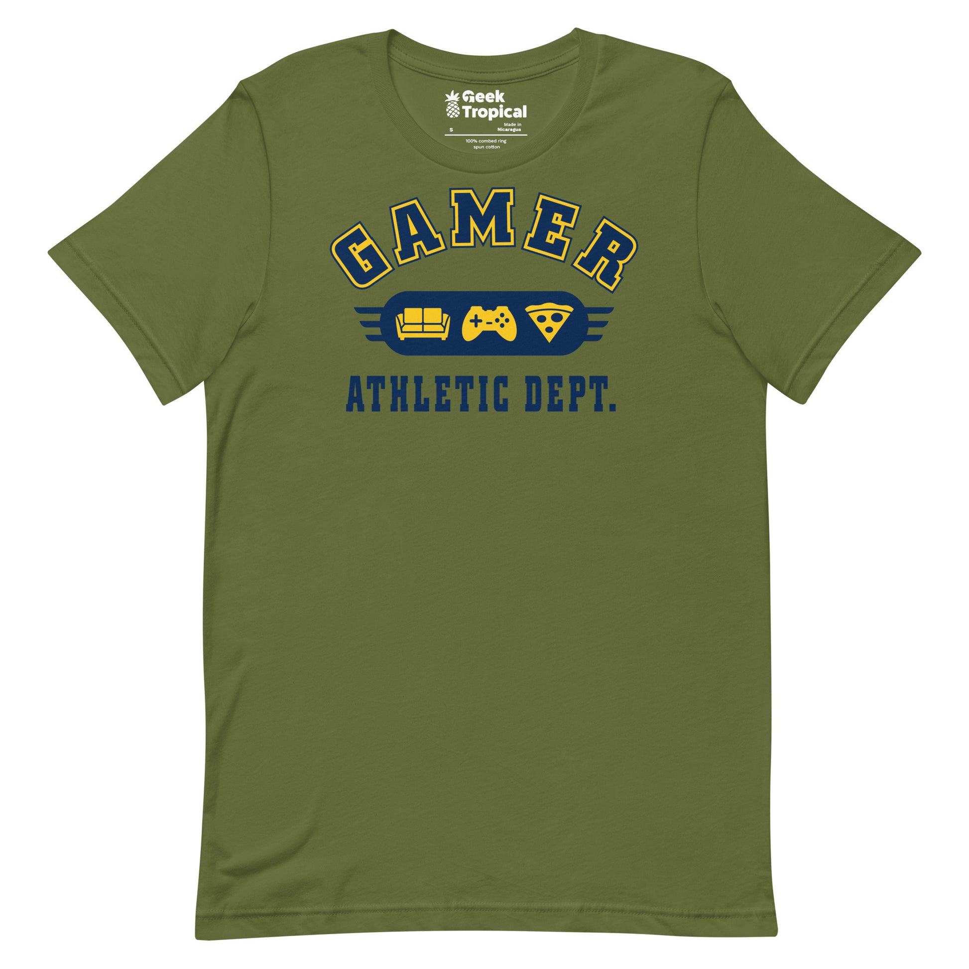 Gamer Athletic Dept T-Shirt 8