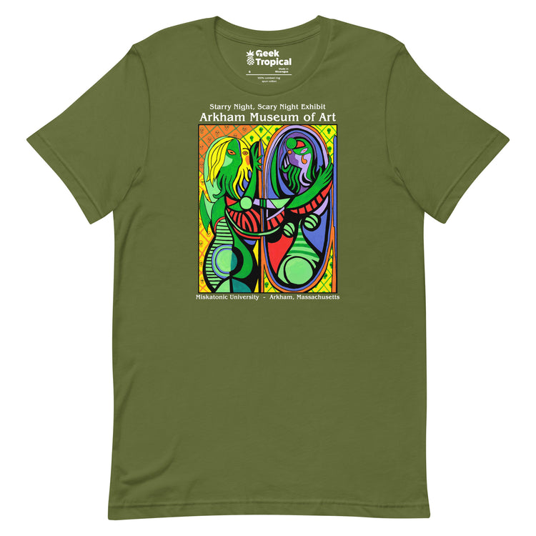Arkham Musuem of Art Cthulhu T-Shirt Geek Nerd Advertise to Meta Book Prints Fantasy Prints