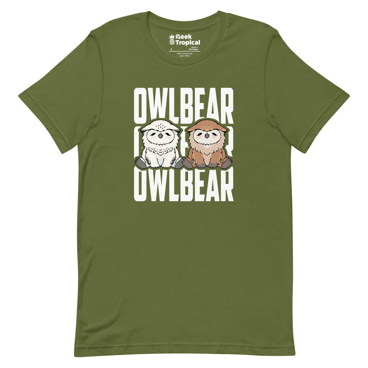 Dnd Owlbears T-Shirt Geek Nerd Advertise to Meta Animal Patterns Design by Ardi Tong
