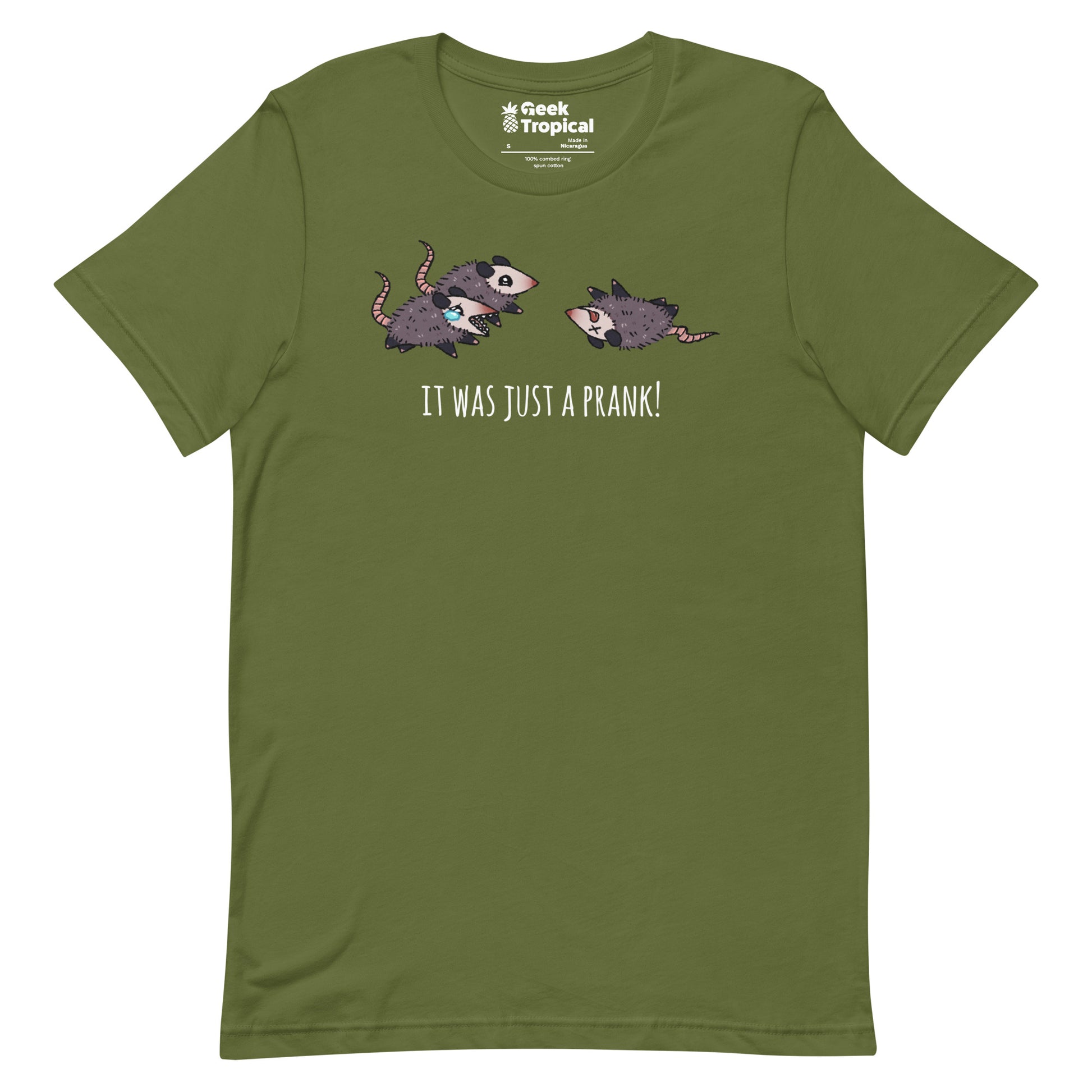It Was Just A Prank Possum T-Shirt 12