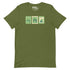Raining Frogs Stamps T-Shirt 12