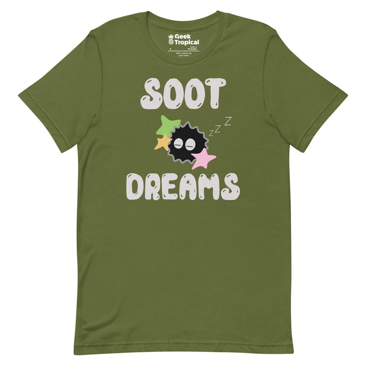 Sootdreams Sootsprite Anime T-Shirt Geek Nerd Advertise to Meta Anime Design by Heather Davenport