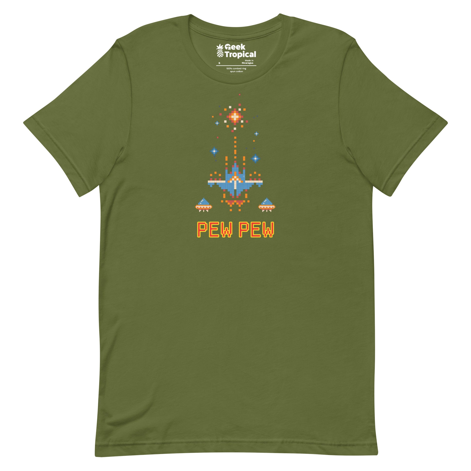 Pew Pew Retro Arcade T-Shirt 16