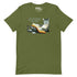 Grey Cat Reading T-Shirt 15