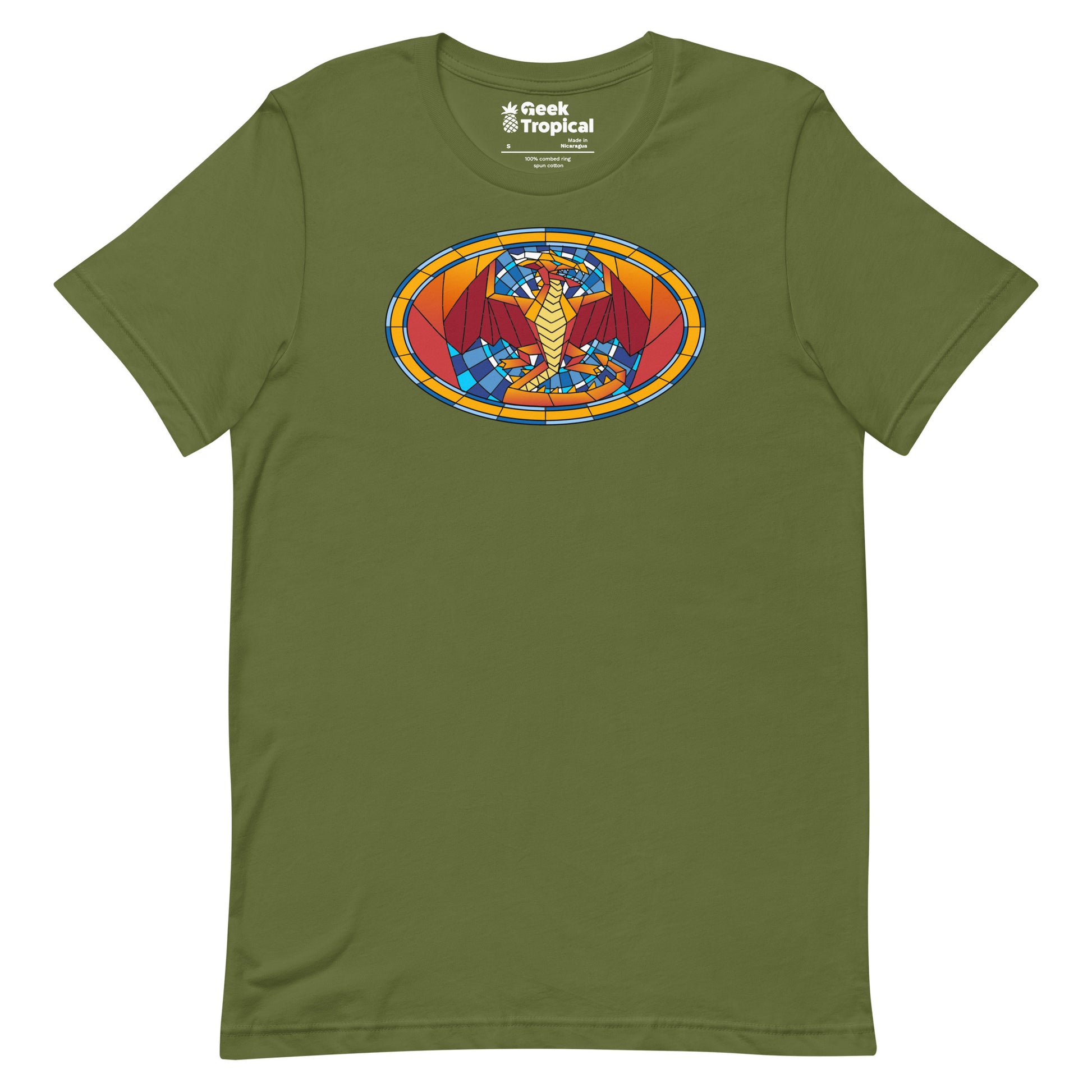 Dragon Stained Glass T-Shirt 15