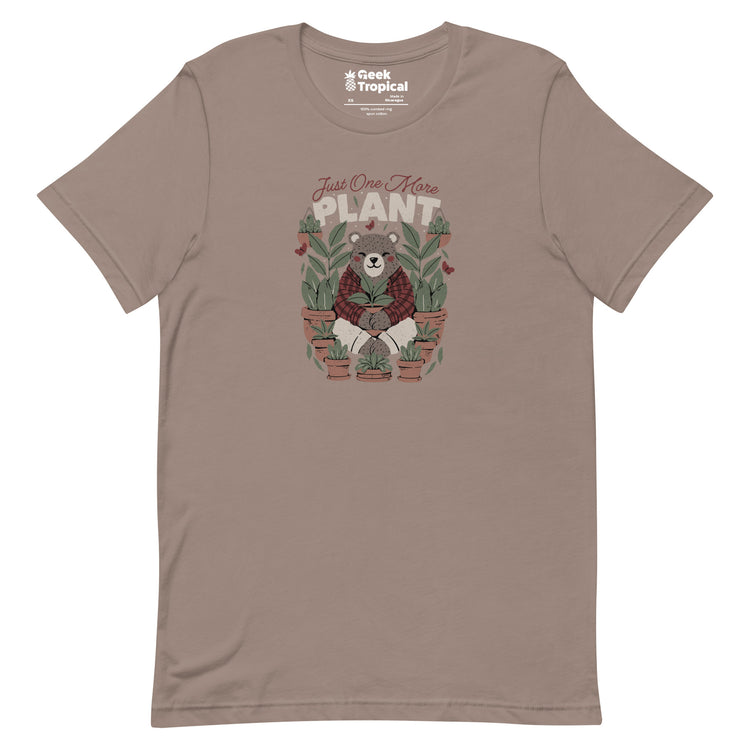 Just One More Plant T-Shirt Geek Nerd Advertise to Meta Botany Print Design by Tobe Fonseca