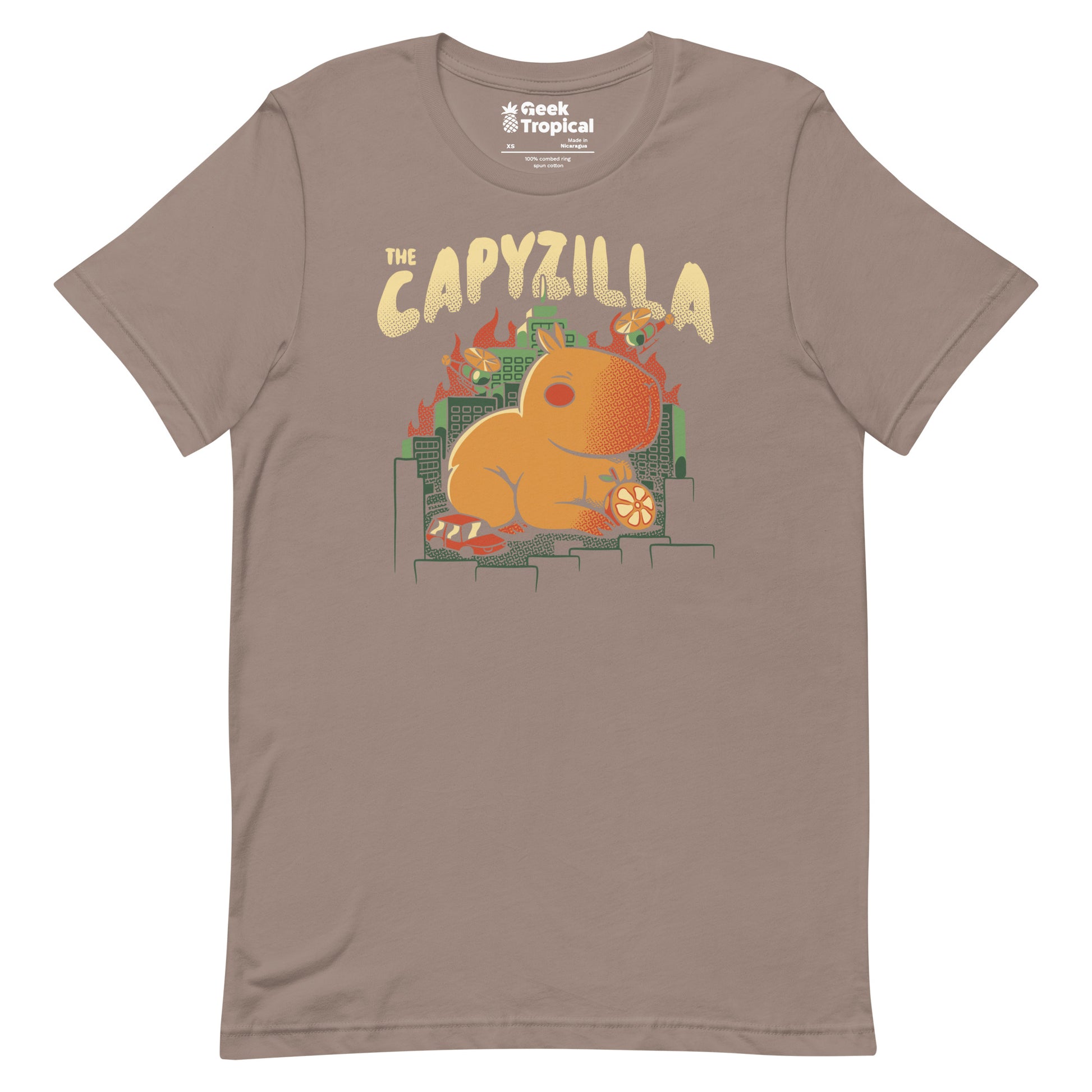 Capyzilla Kawaii Monster T-Shirt Geek Nerd Advertise to Meta Animal Patterns Anime