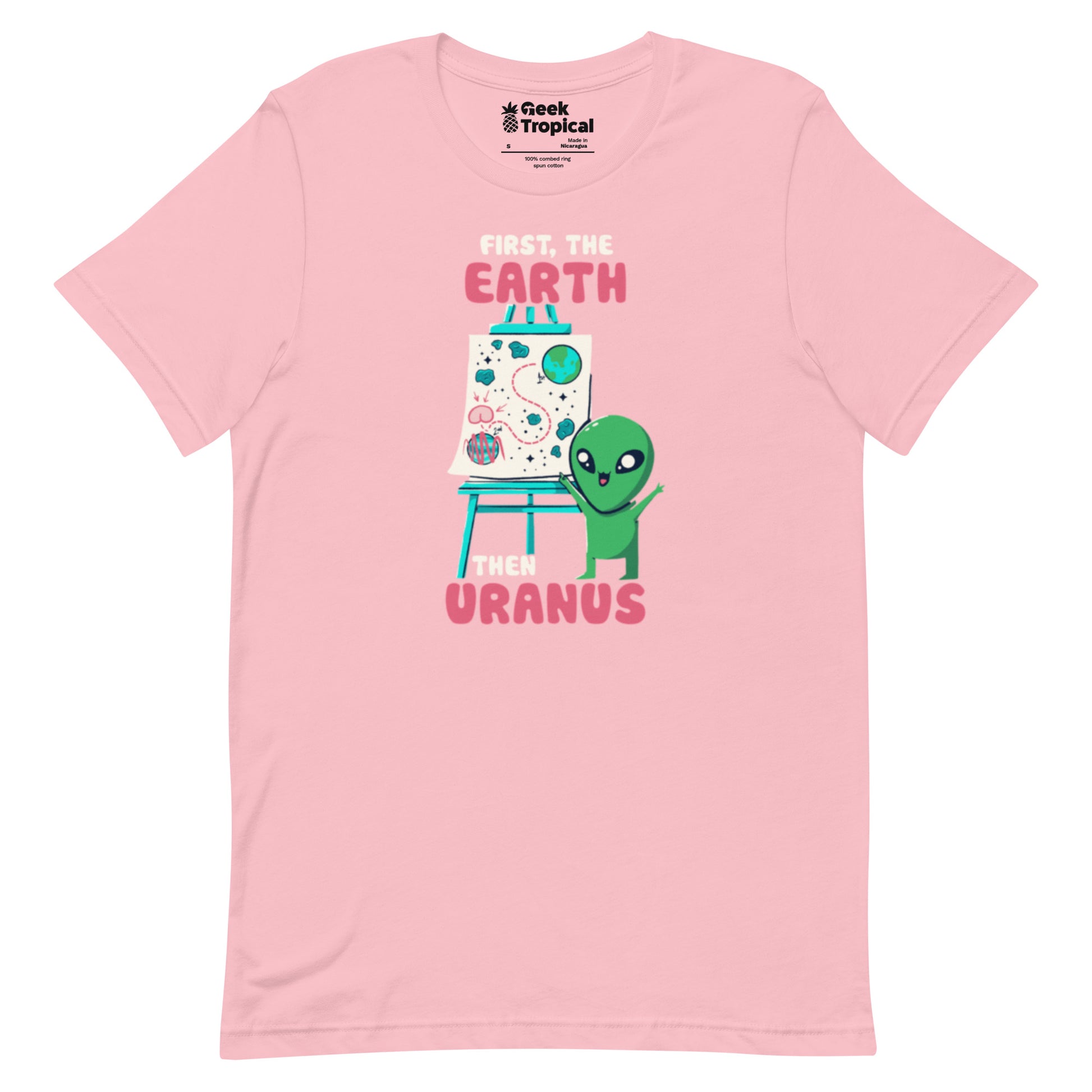 Earth Than Uranus T-Shirt Geek Nerd