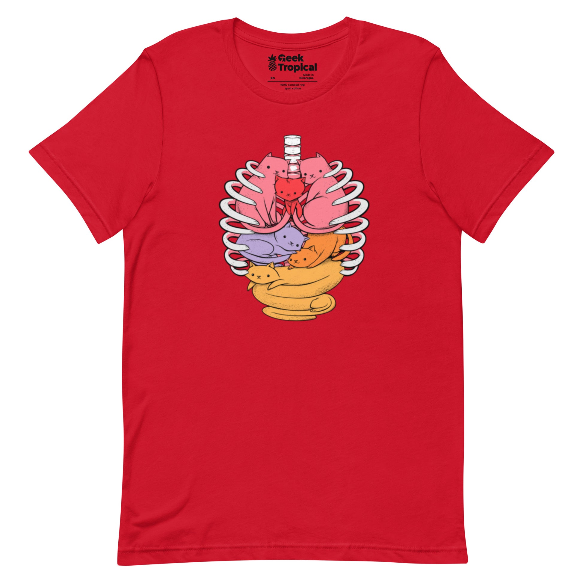 Anatomicat T-Shirt Geek Nerd Animal Patterns Design by Tobe Fonseca FLOW DESC WRITING
