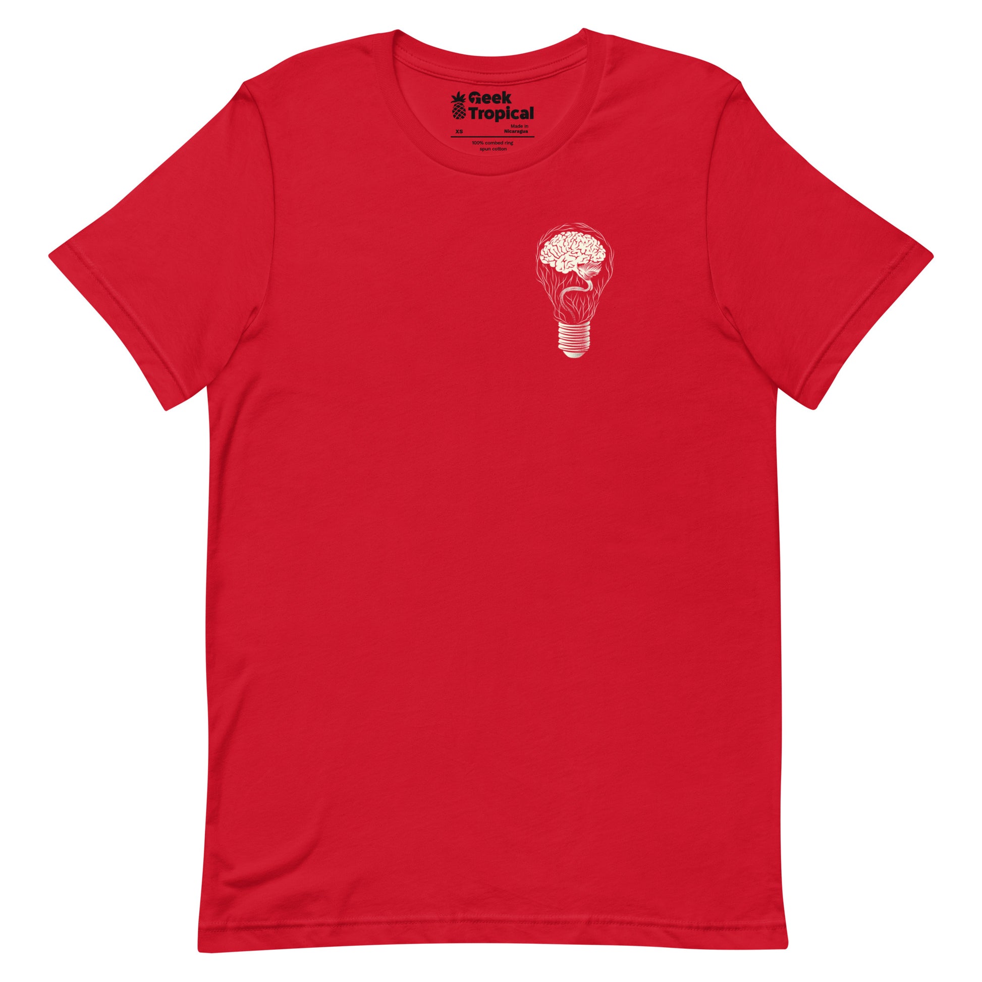 Brain Enlightenment Nervous System T-Shirt Geek Nerd Design by Tobe Fonseca FLOW DESC WRITING science print