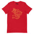 Chinese Golden Dragon T-Shirt Geek Nerd Design by Tobe Fonseca Fantasy Prints FLOW DESC WRITING