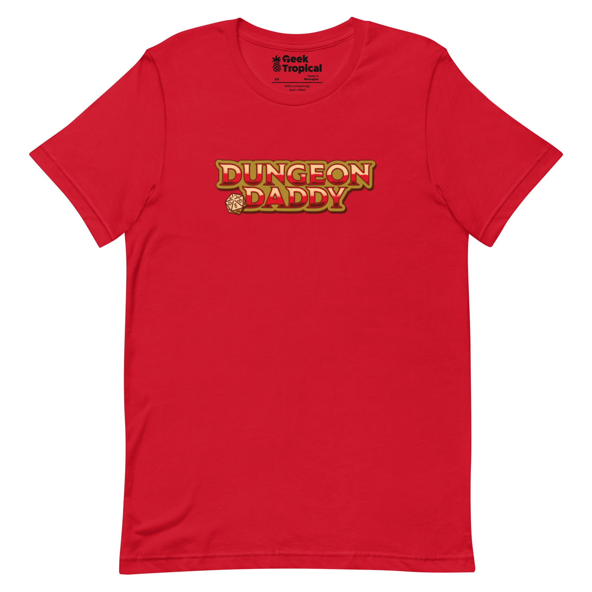DND Dungeon Daddy T-Shirt Geek Nerd Design by Tobe Fonseca dnd & rpg print Fantasy Prints