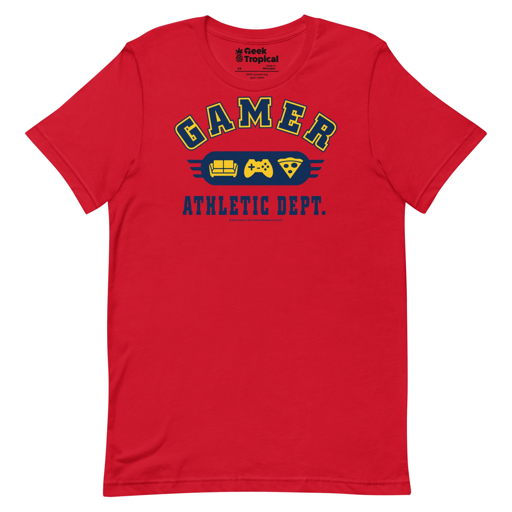 Gamer Ath Dept t-shirt Geek Nerd Advertise to Meta FLOW DESC WRITING Off World Designs