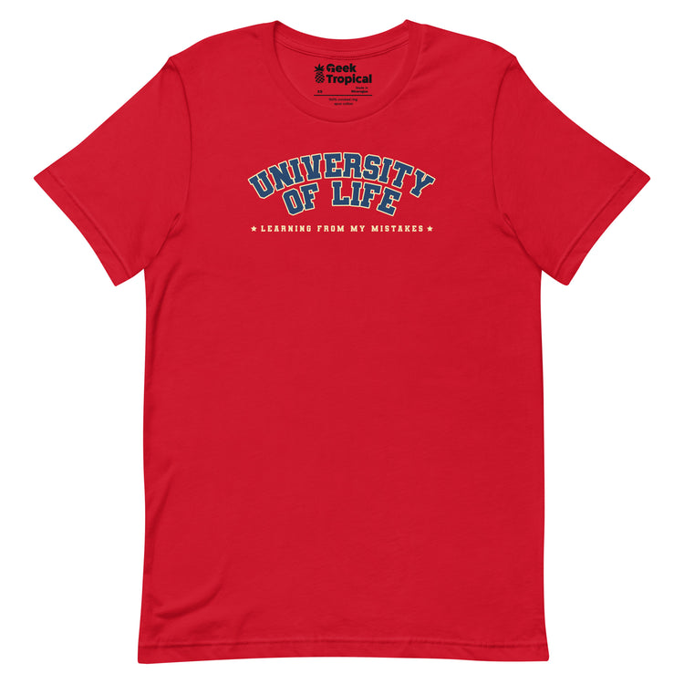 University of Life T-Shirt Geek Nerd Advertise to Meta Design by Tobe Fonseca FLOW DESC WRITING