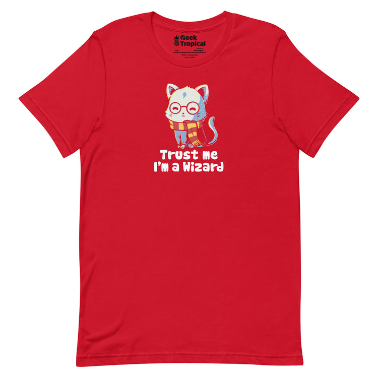 Trust me I'm A Wizard T-Shirt Geek Nerd Advertise to Meta Design by Tobe Fonseca dnd & rpg print