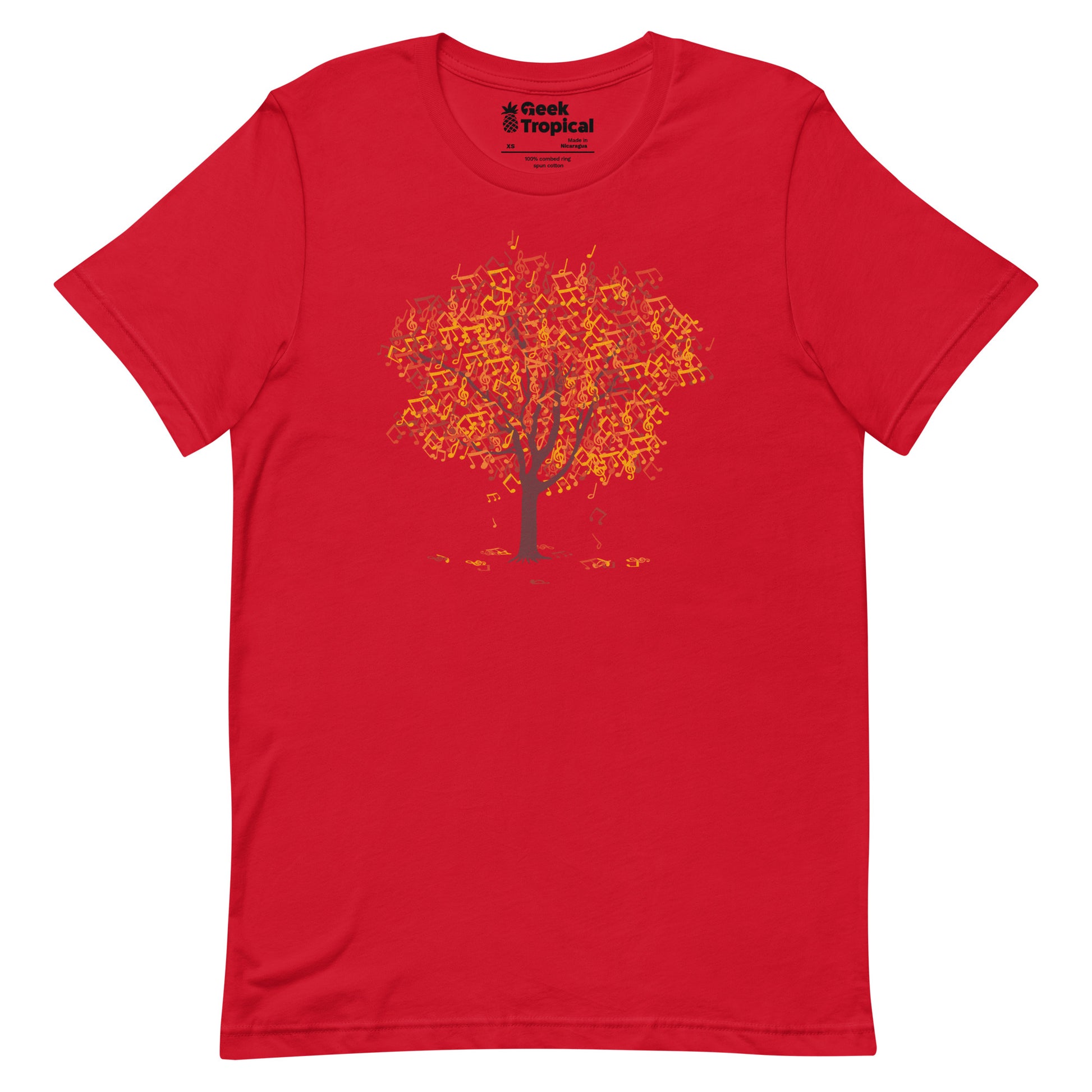 Musical Notes Tree T-Shirt 10