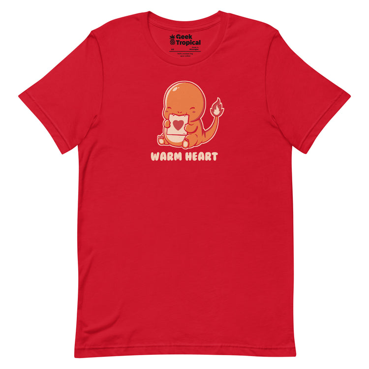 Warm Heart T-Shirt Geek Nerd Advertise to Meta Design by Tobe Fonseca FLOW DESC WRITING