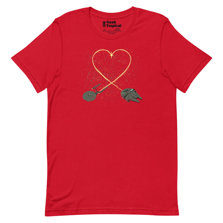 Wars Love T-Shirt Geek Nerd Advertise to Meta Design by Tobe Fonseca FLOW DESC WRITING