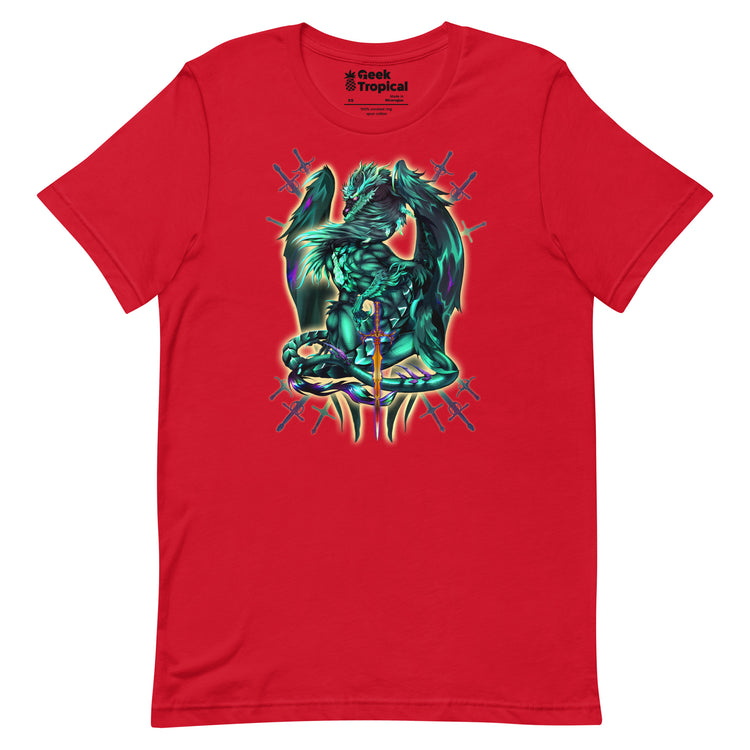 Dragonblade TERRABLADE T-Shirt Geek Nerd Advertise to Meta Design by Ruth Thompson Fantasy Prints