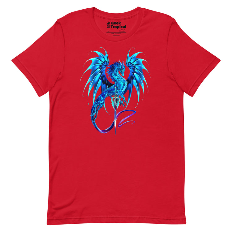 Dragonblade SEABLADE T-Shirt Geek Nerd Advertise to Meta Design by Ruth Thompson Fantasy Prints