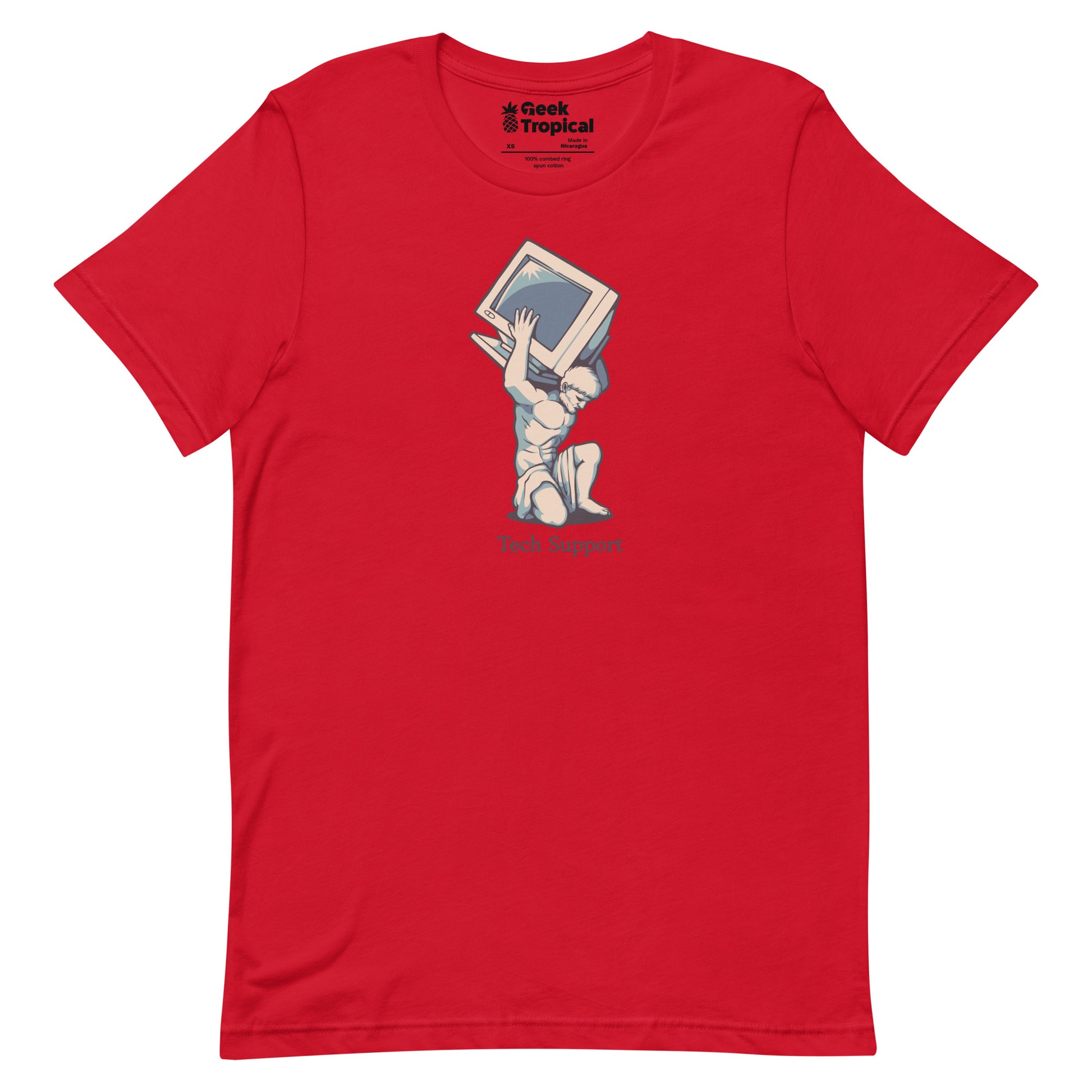 Tech Support Atlas T-Shirt 9