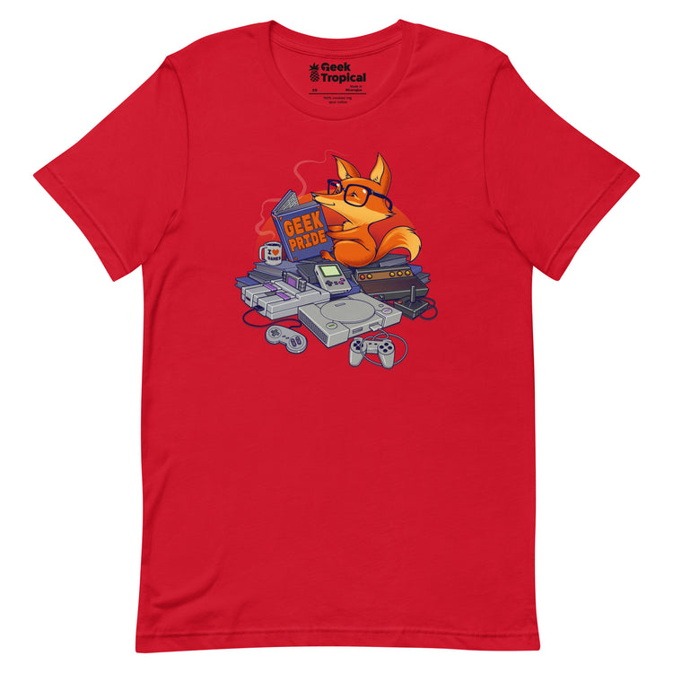 Geek Pride T-Shirt Geek Nerd Advertise to Meta computer print Design by Tobe Fonseca