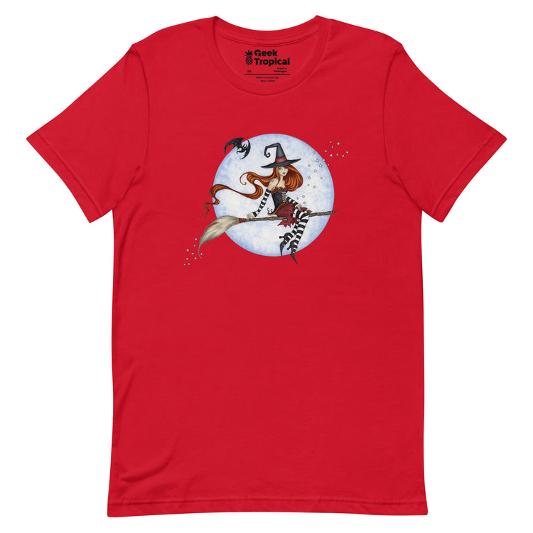 Amy Brown Moonlight Ride T-Shirt Geek Nerd Advertise to Meta Design by Amy Brown Fantasy Prints