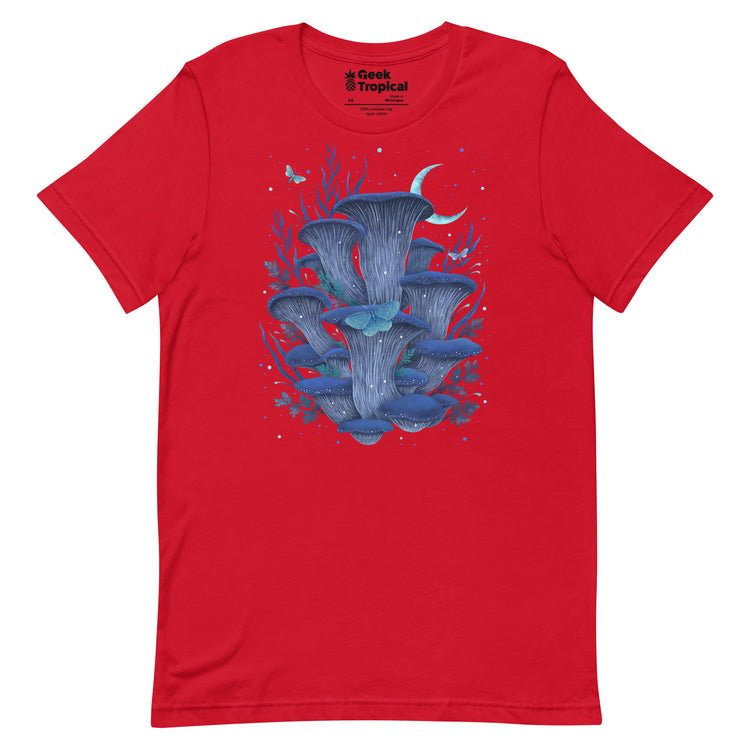 Blue Oyster T-Shirt Geek Nerd Advertise to Meta Design by Episodic Drawing FLOW DESC WRITING