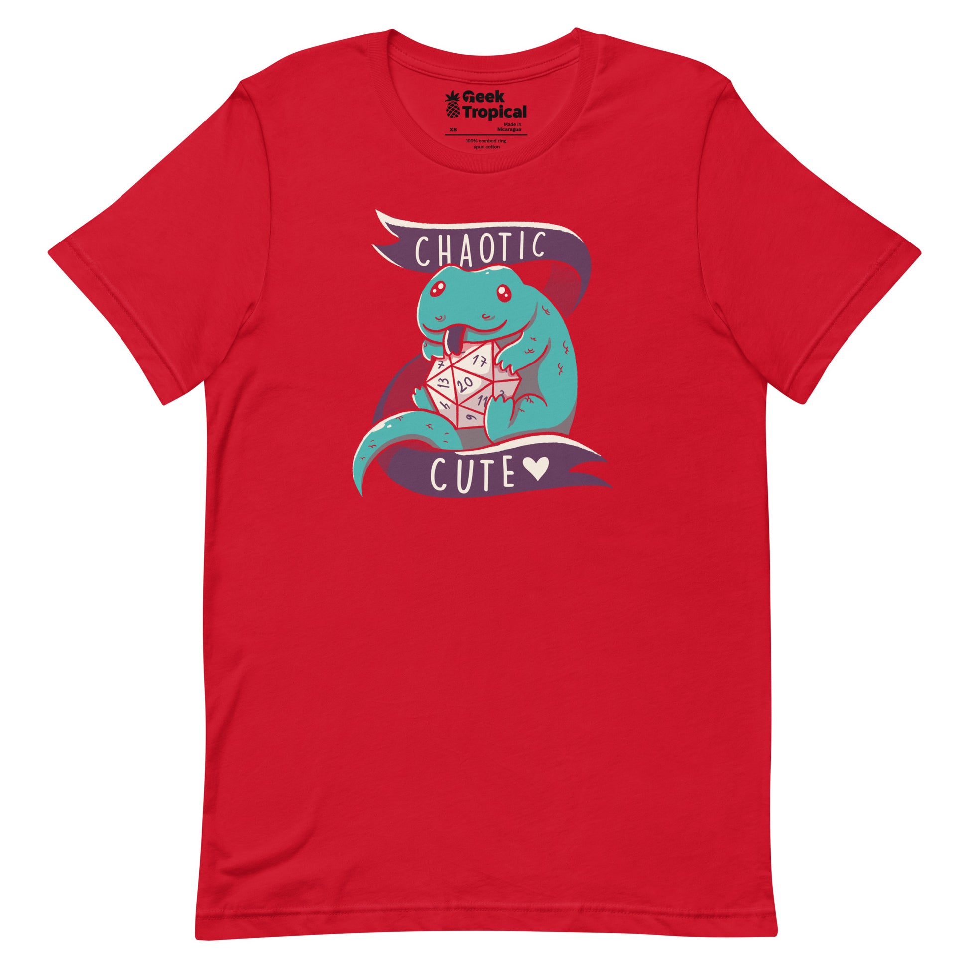 Chaotic Cute RPG Dragon T-Shirt 10