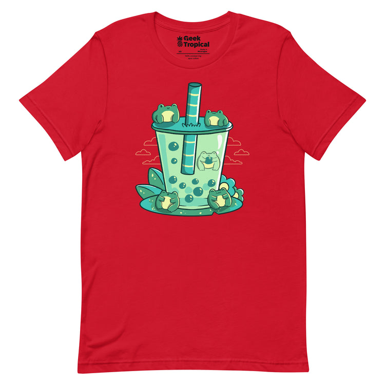 Bubble Toad T-Shirt Geek Nerd Advertise to Meta Animal Patterns Design by Tobe Fonseca