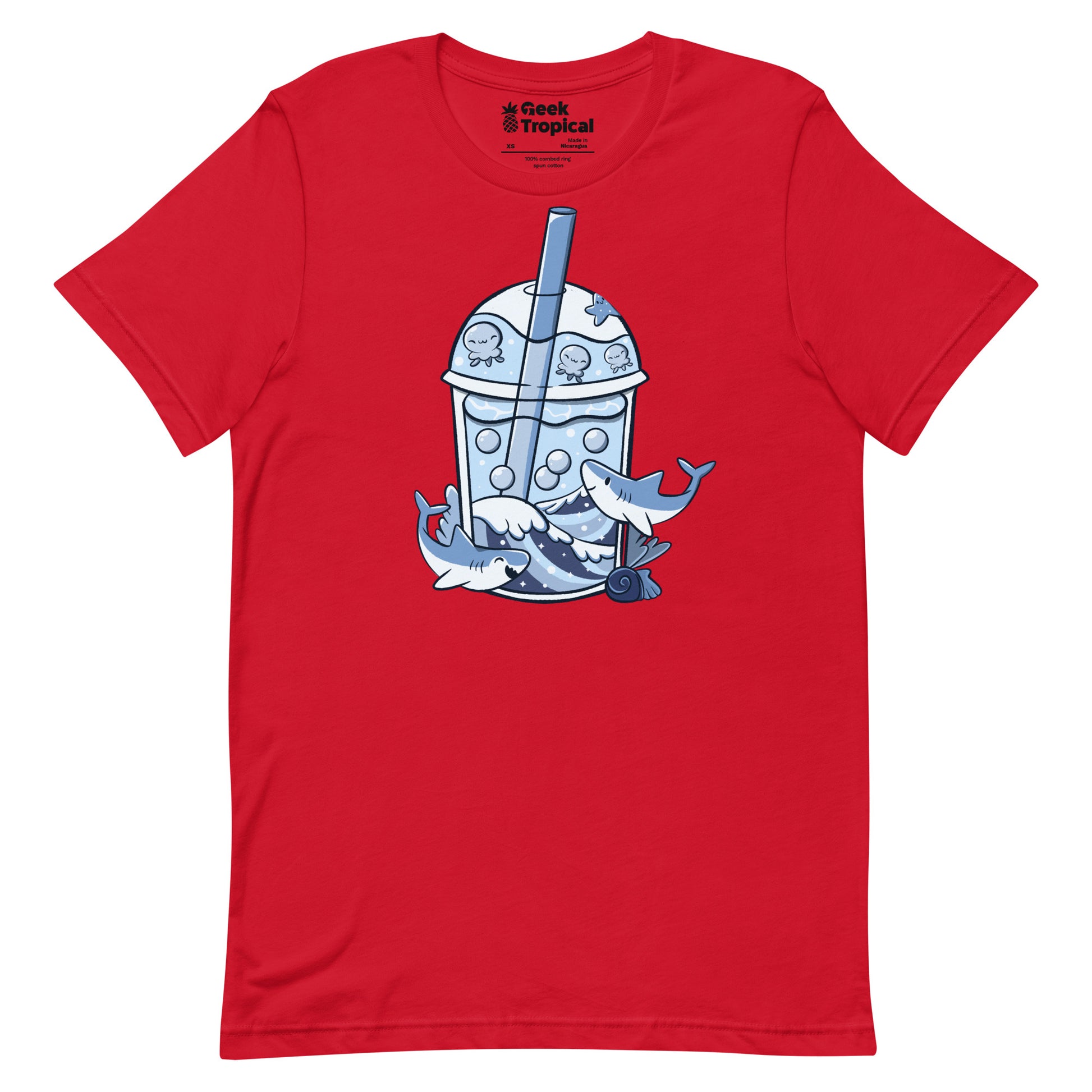 Bubble Sea Funny Drink T-Shirt Geek Nerd Advertise to Meta Design by Tobe Fonseca FLOW DESC WRITING