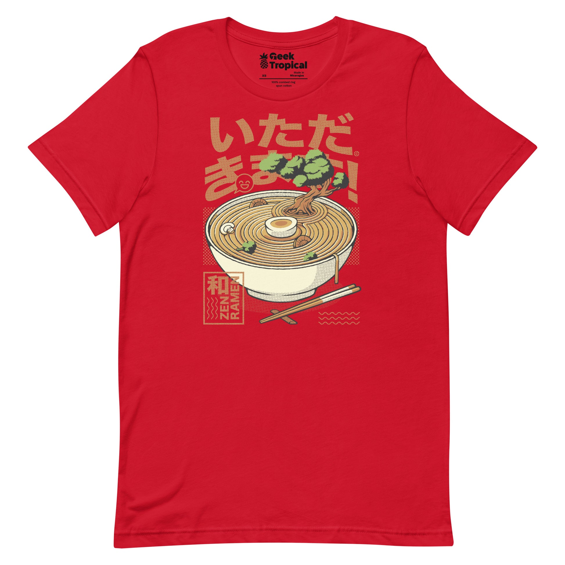 Bonsai Ramen Zen T-Shirt 8
