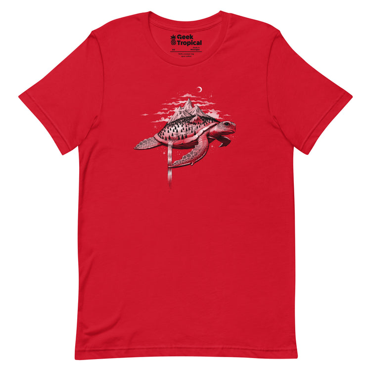 Adventure Turtle T-Shirt Geek Nerd Advertise to Meta Animal Patterns Design by Tobe Fonseca